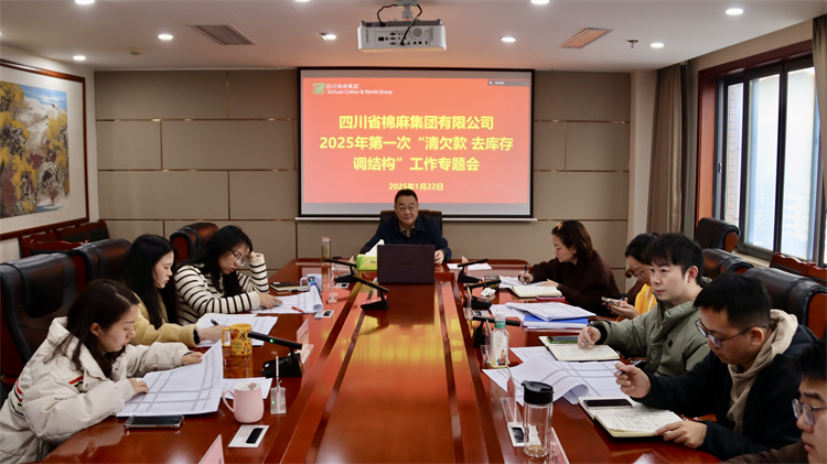 太阳成集团tyc234cc古天乐召开2025年第一次“清欠款、去库存、调结构”工作专题会